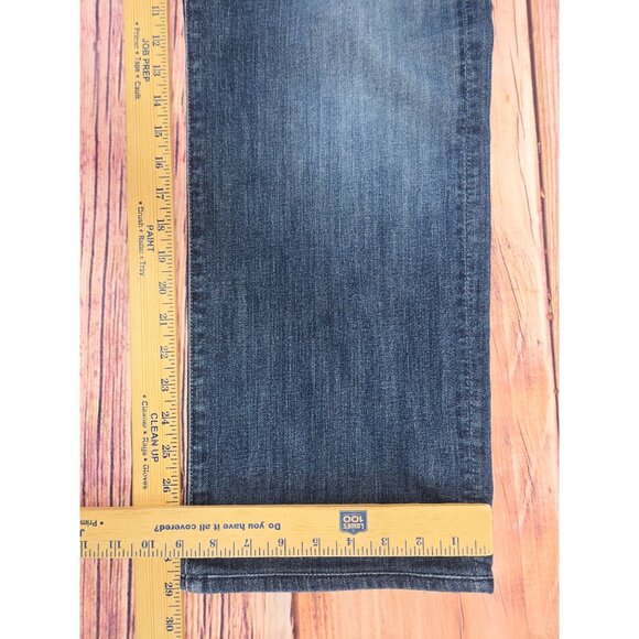 7 For All Mankind Mens Relaxed Fit Blue Denim Jeans 32x29 - Picture 9 of 9